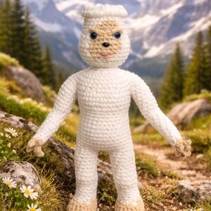 Crocheted Yeti